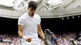 Alcaraz - Tiafoe: A qué hora y por dónde ver en TV la tercera ronda de Wimbledon