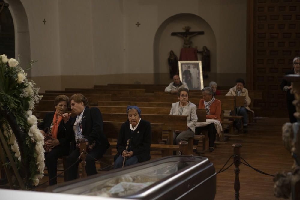 La capilla ardiente del Obispo de Zamora