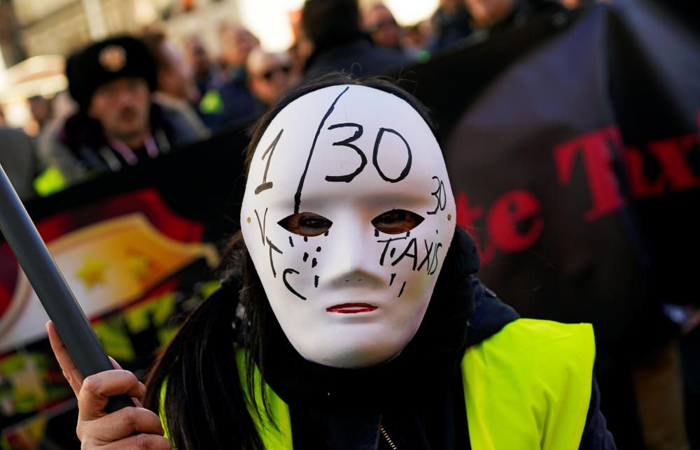 Protesta dels taxistes