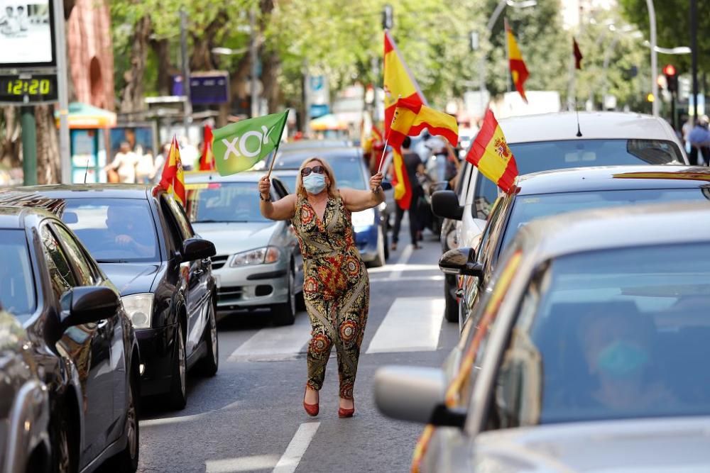 Manifestación contra el Gobierno de Sánchez