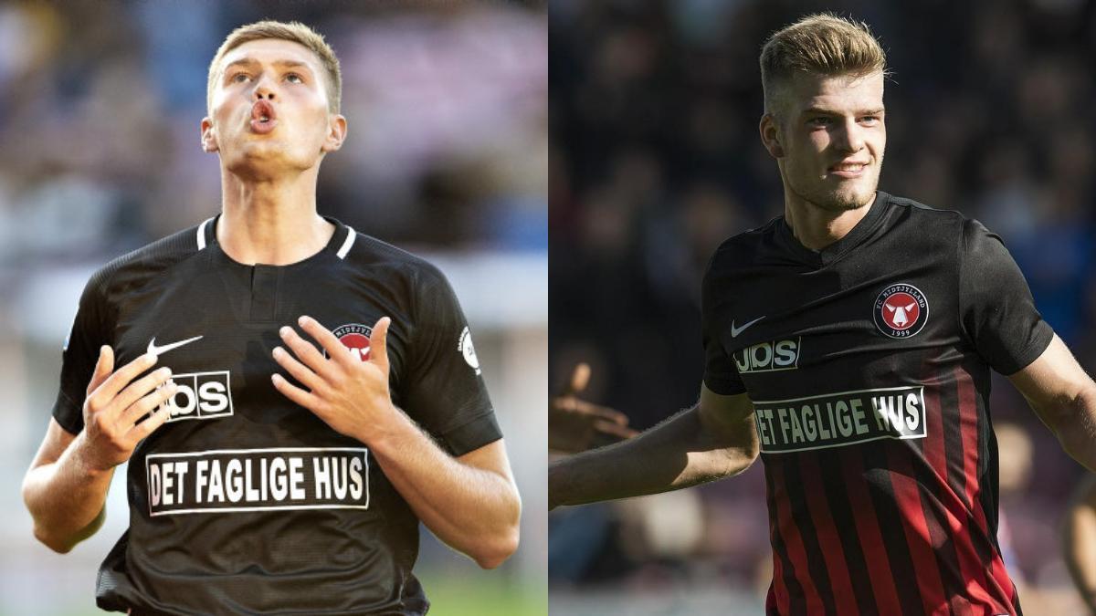 Sorloth brilló en las filas del Midtjylland