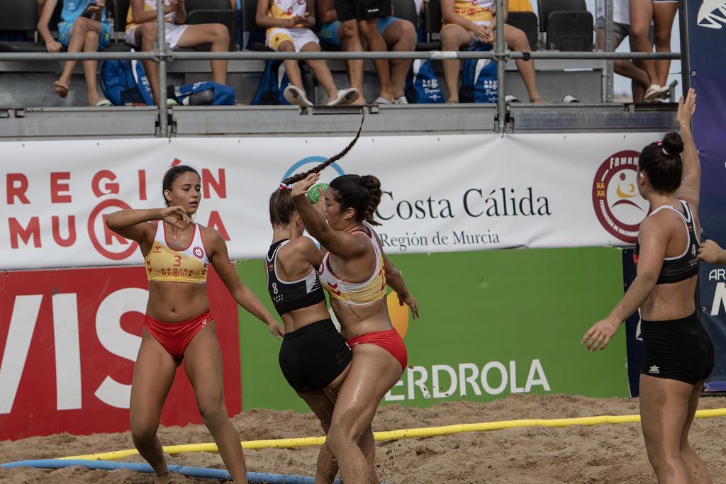 Campeonato de balonmano playa en La Manga