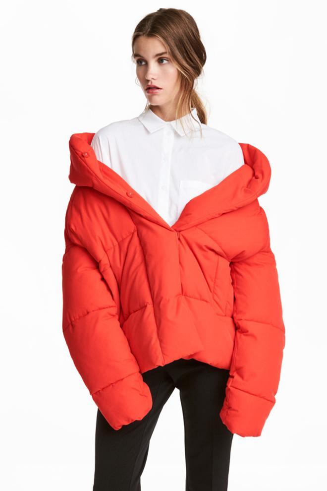 Plumas naranja de H&M
