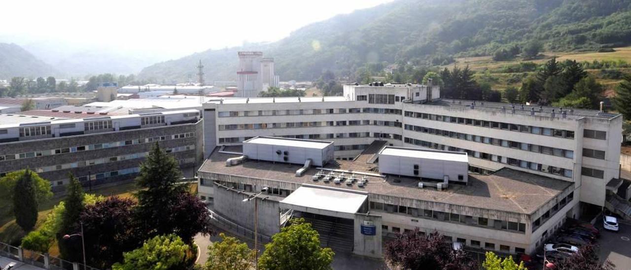 Instalaciones del Hospital Valle del Nalón, en Riaño.