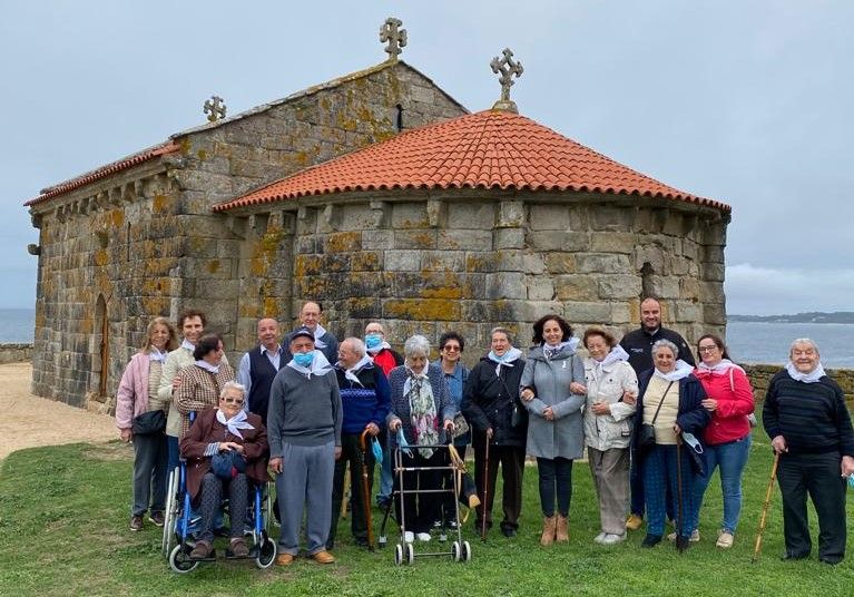 GALERÍA | Mayores de la residencia Conchita Regojo de Fermoselle viajan a Santiago de Compostela