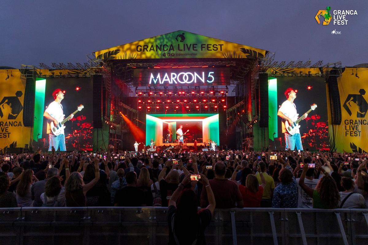 Así fue la última jornada del Granca Live Fest 2026 con el concierto de Maroon 5 Así fue la última jornada del Granca Live Fest 2026 con el concierto de Maroon 5