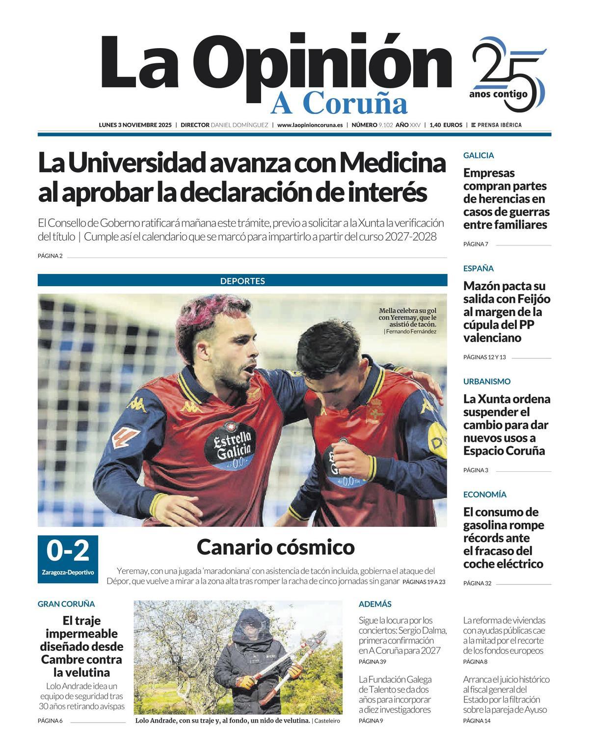 Jornada 12, 3 de noviembre: Zaragoza 0-2 Deportivo Jornada 12, 3 de noviembre: Zaragoza 0-2 Deportivo