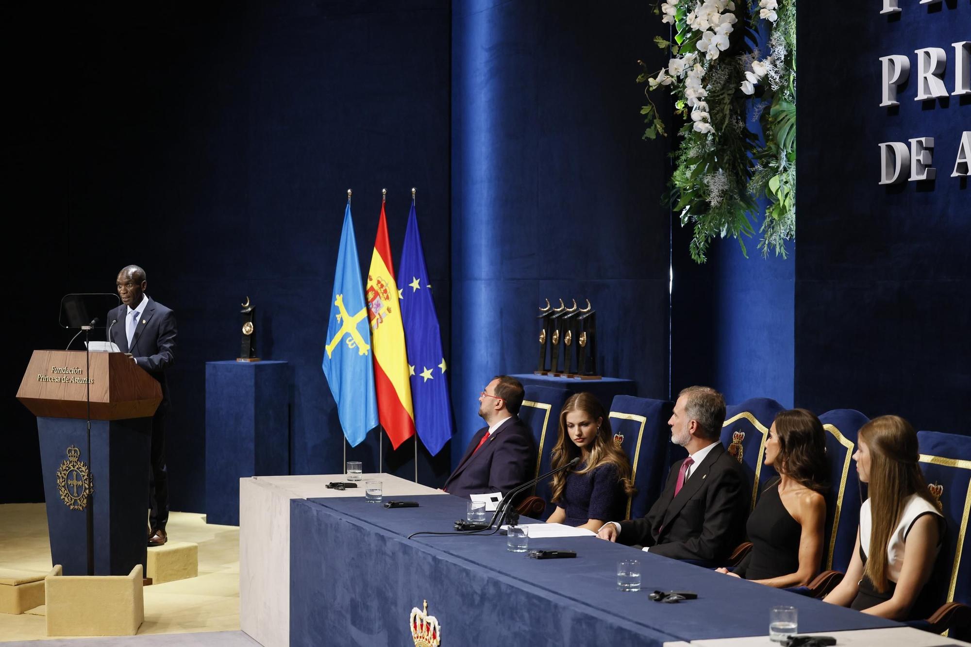 Eliud Kipchoge recibe el Premio Princesa de Asturias de los Deportes 2023