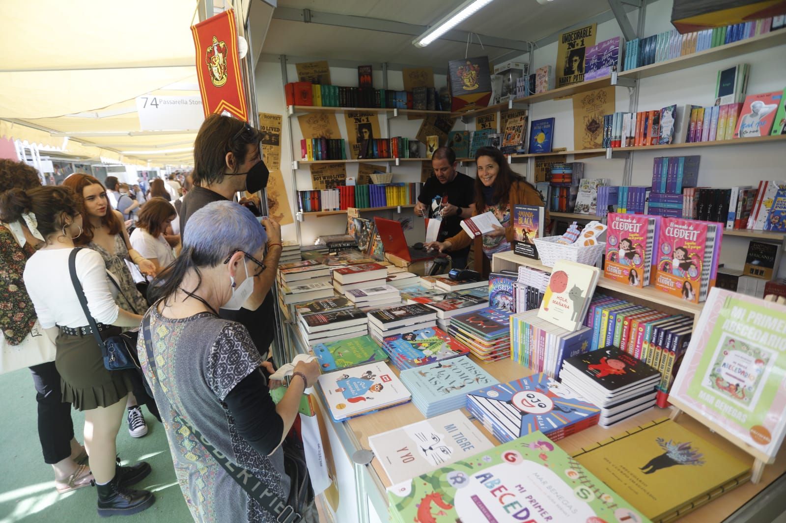 Feria del Libro en Valencia este domingo 1 de mayo