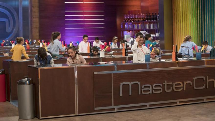 Los concursantes de &#039;Mastercehf Junior&#039;.