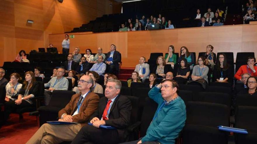 Asistentes, ayer, a la jornada de clausura del LXVI Congreso de la Sociedade de Pediatría de Galicia.//G.S.