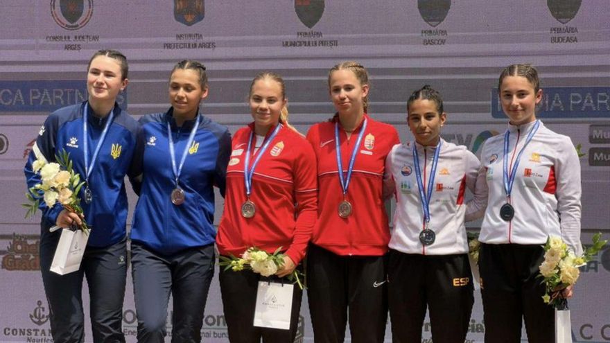 Los canoístas arousanos logran cuatro medallas en el europeo de Rumanía