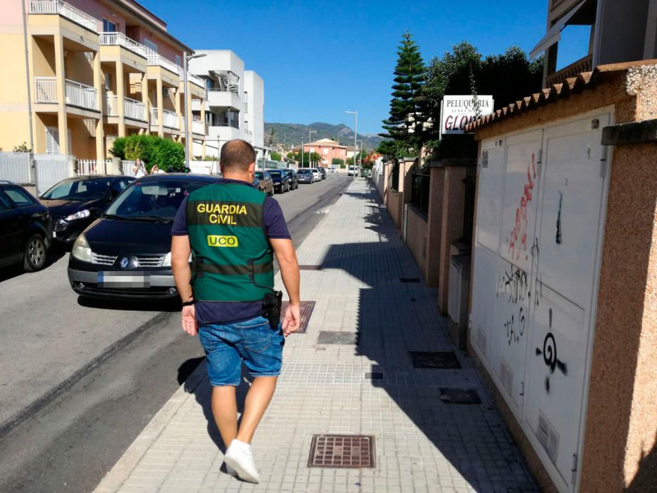 Große Polizeiaktion gegen Einbrecherbande auf Mallorca