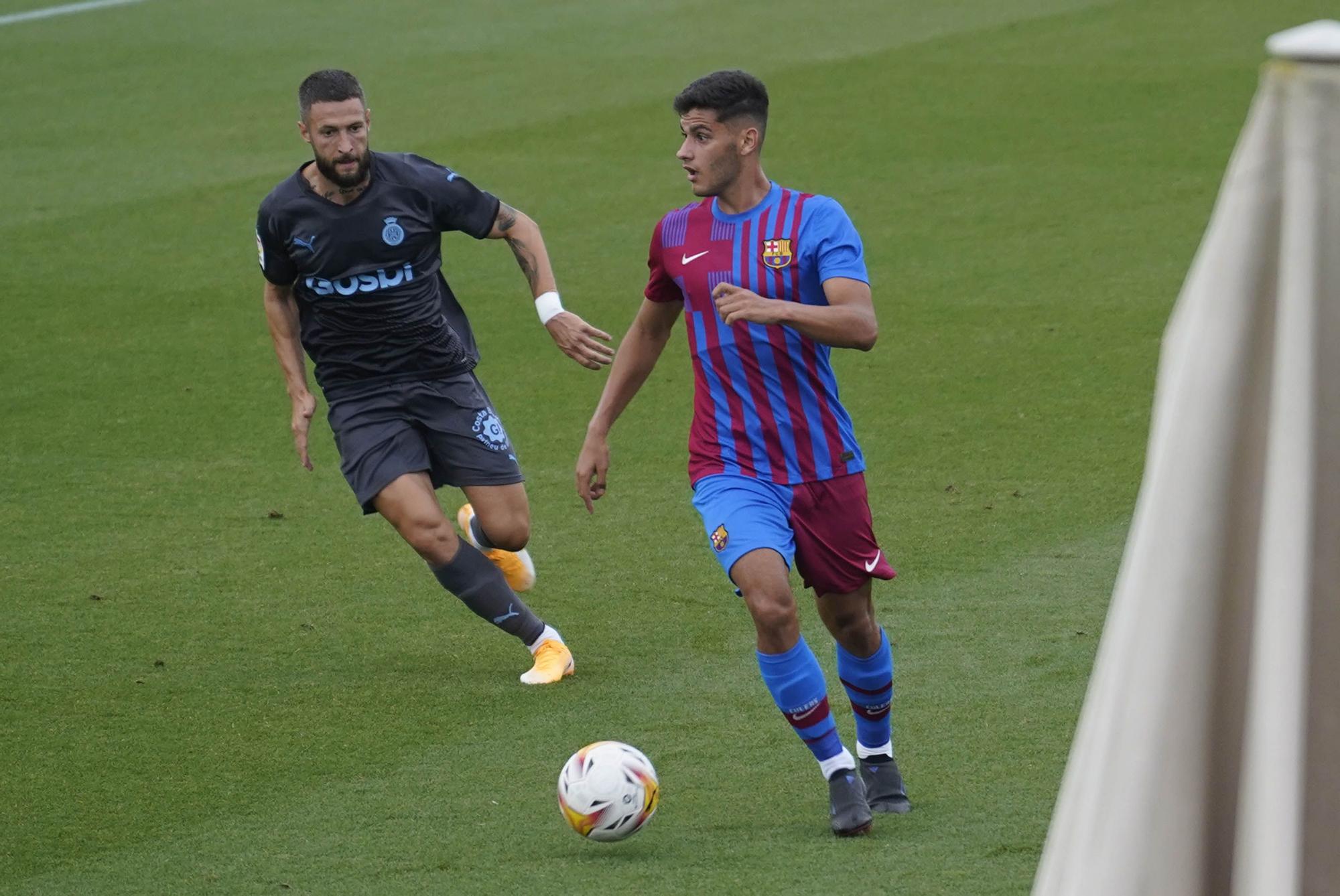 El Girona - Barça B en imatges