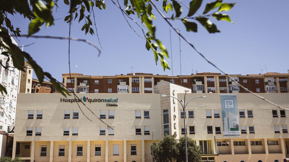 Fachada de Hospital Quironsalud Clideba.