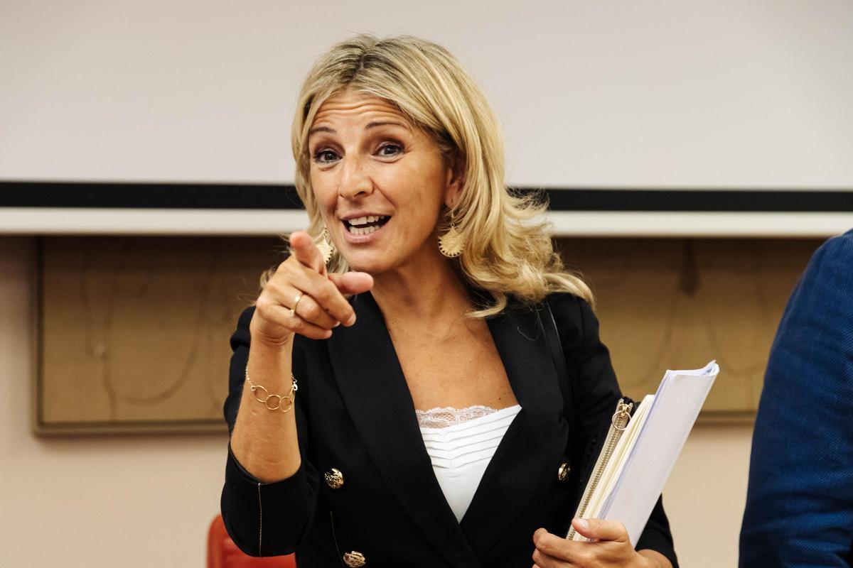 La líder de Sumar y vicepresidenta del Gobierno en funciones, Yolanda Díaz La líder de Sumar y vicepresidenta del Gobierno en funciones, Yolanda Díaz
