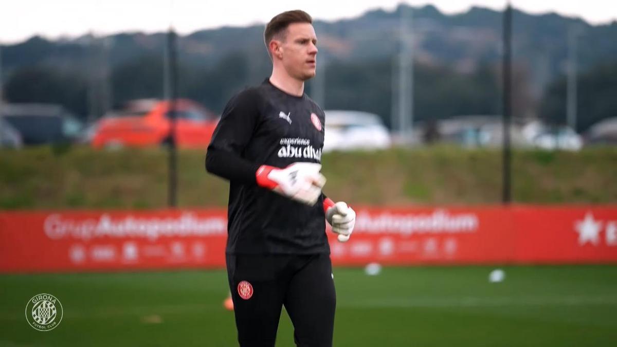 Ter Stegen, en el Girona