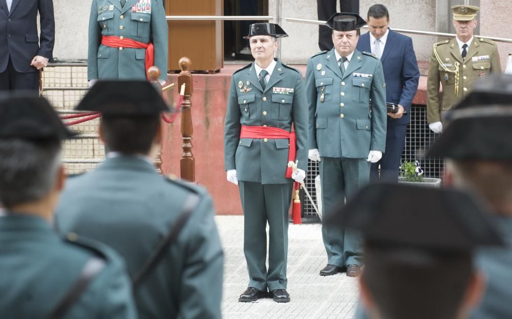 Toma de posesión del General Jefe de la Zona de la Guardia Civil de Galicia