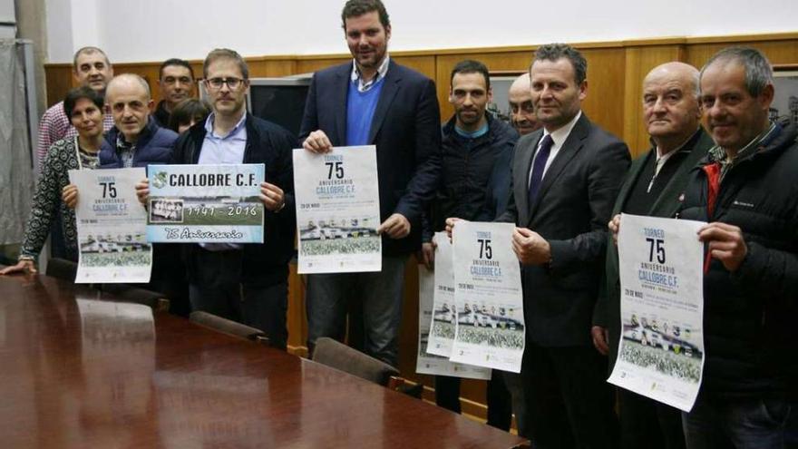 Imagen de los asistentes a la rueda de prensa de presentación del torneo. // Bernabé/Luismy