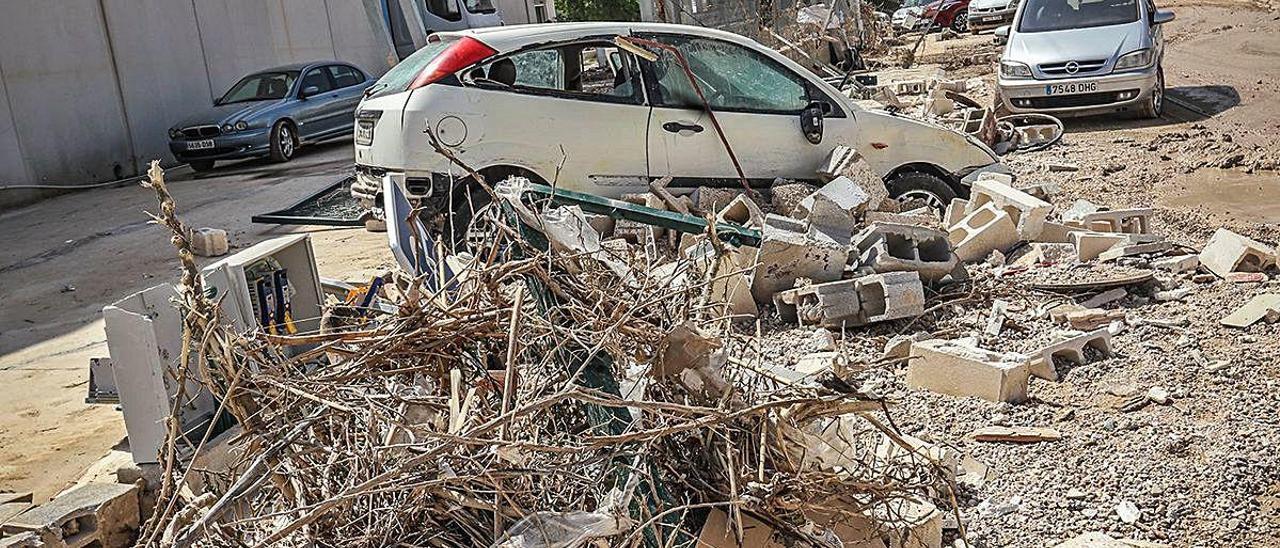 La gota fría de septiembre destrozó el polígono Puente Alto.