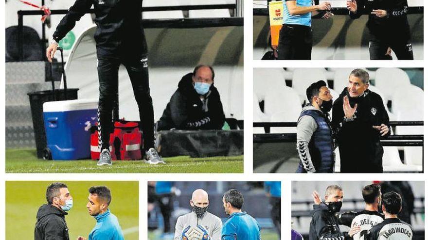 Así fue el debut del nuevo entrenador del Castellón en Castalia: Garrido en estado puro