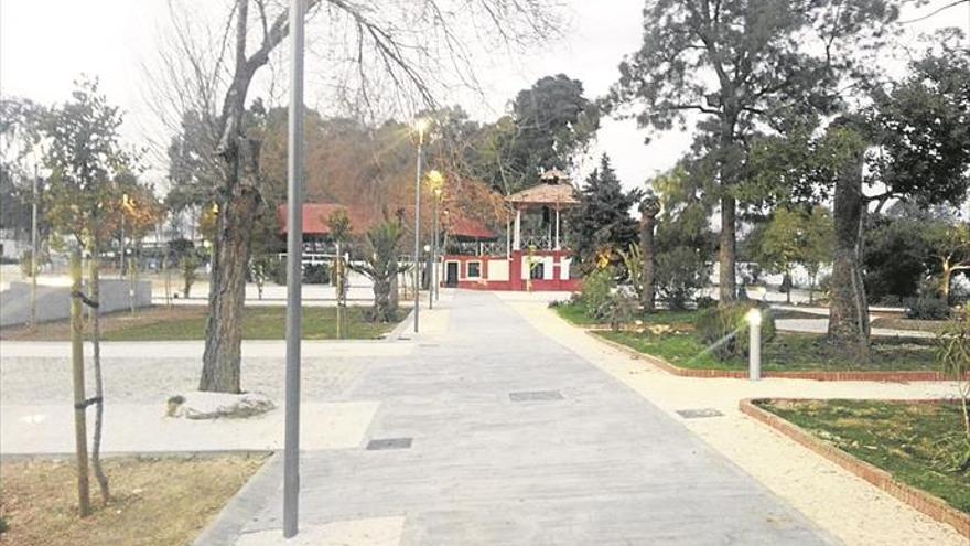 Entregada la primera fase de las obras del Parque de Jesús de Bujalance