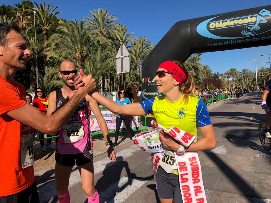 Más de 600 corredores participan en Elche en la 9ª subida al Racó de la Morera.