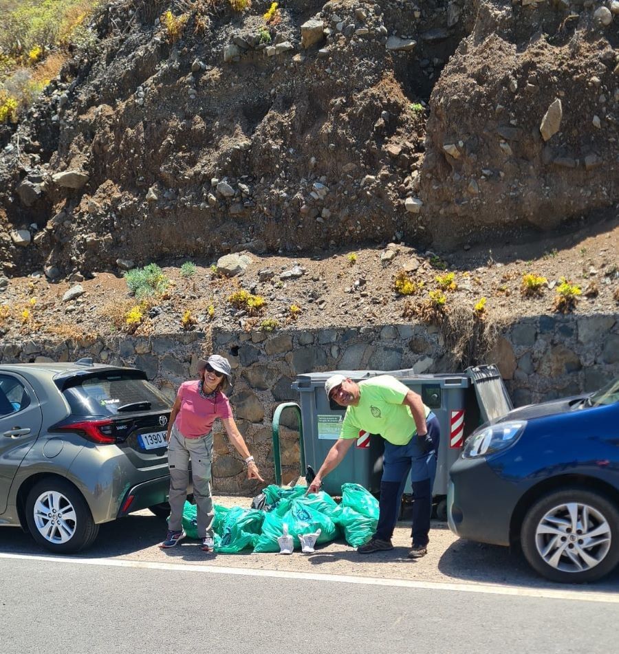 Festival Taganana: limpieza en la zona de Benijo