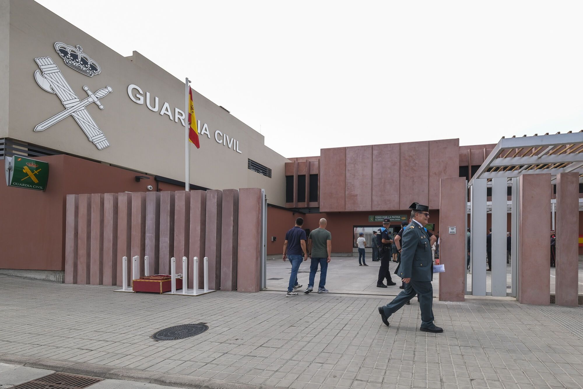Inauguración de la Comisaría de la Guardia Civil en el Puerto de Las Palmas