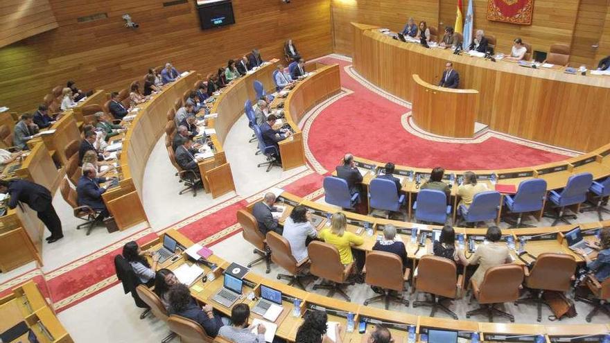 Pleno del Parlamento de Galicia. // Xoán Álvarez