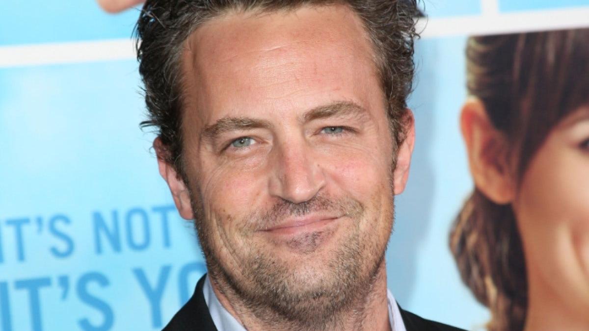 El actor de 'Friends' Matthew Perry