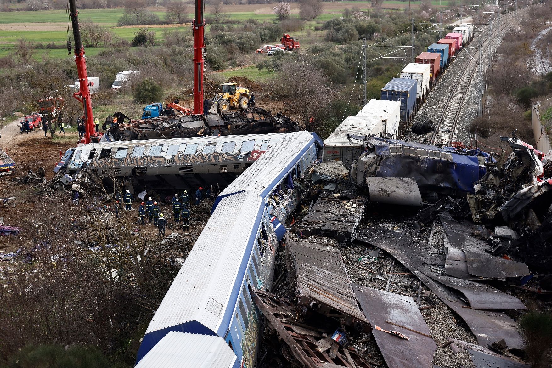 Accident de tren a Grècia, amb almenys 32 morts