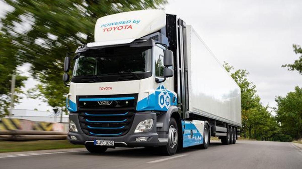 Toyota ya utiliza camiones de hidrógeno para el transporte pesado