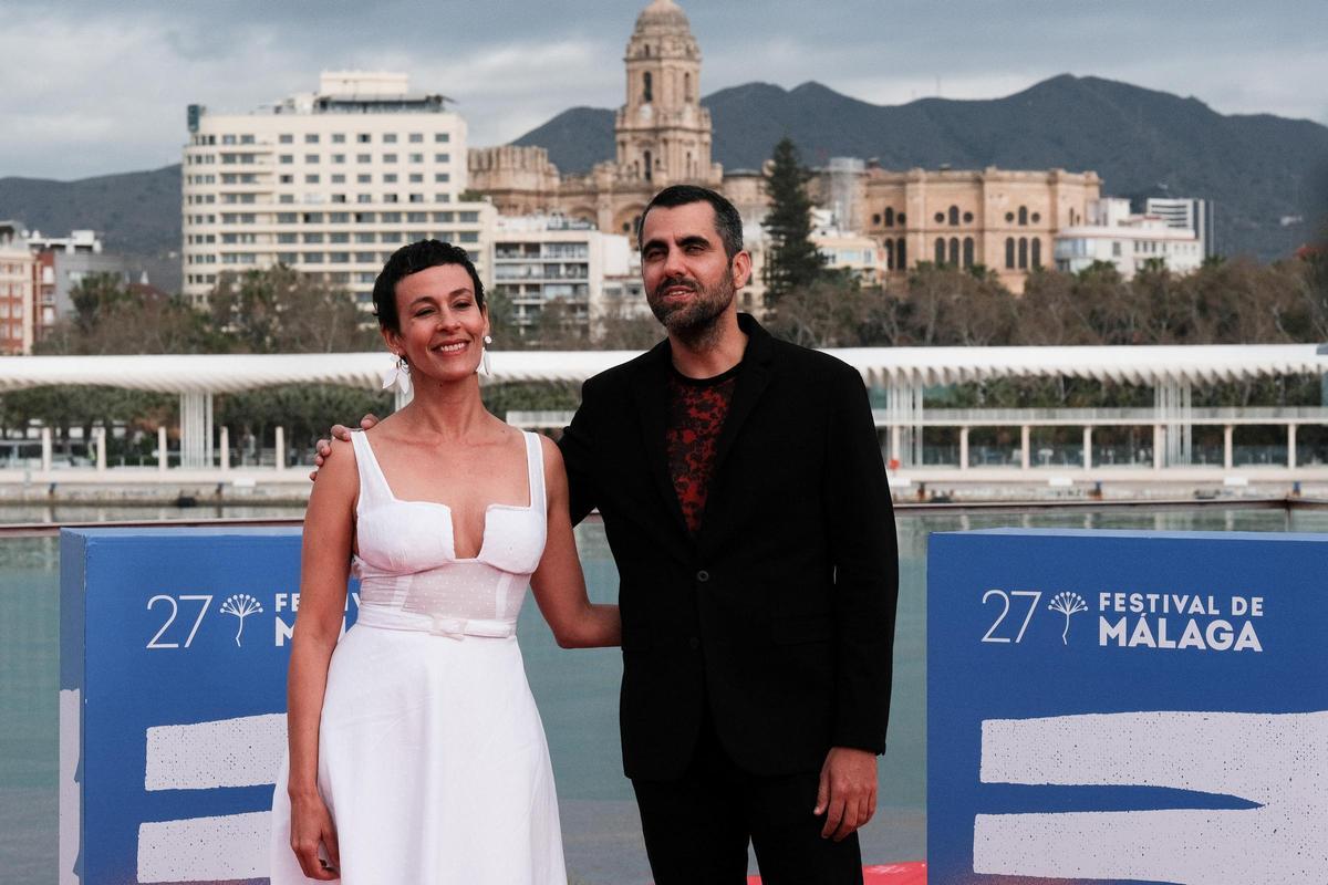 Photocall de 'La mujer salvaje' en el Festival de Málaga 2024.