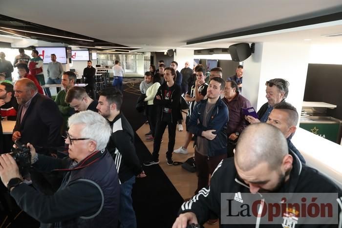 Presentación de Vinicius Tanque en el FC Cartagena