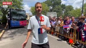 El Barça ya descansa en New Jersey en la previa de El Clásico