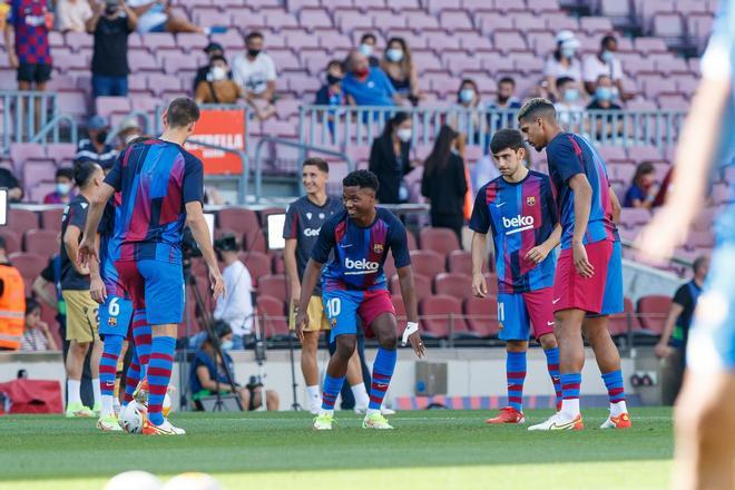 Las mejores imágenes del Barça - Levante: Ansu Fati, Depay, de Jong, Gavi, Nico...