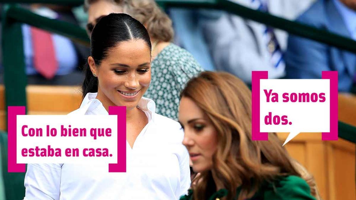 Kate Middleton y Meghan Markle llegan a Wimbledon