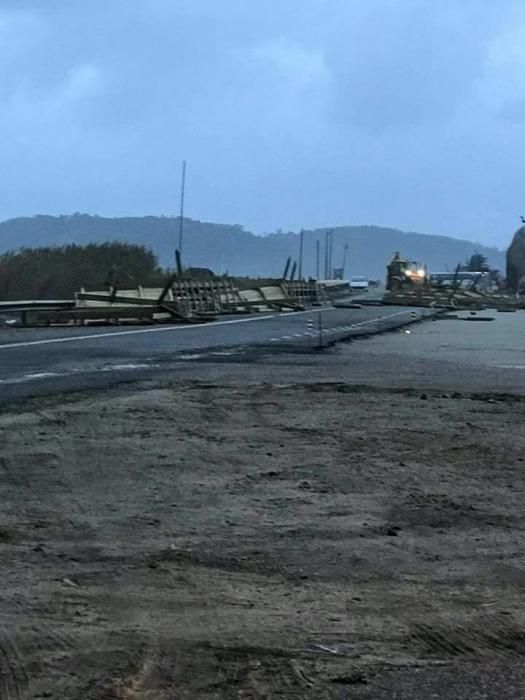 El temporal en Galicia en imágenes