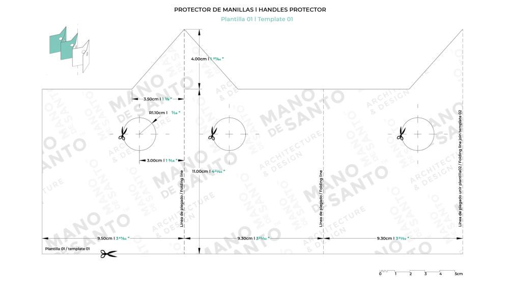 Un estudio valenciano diseña un protector de manilla para abrir la puerta con el codo