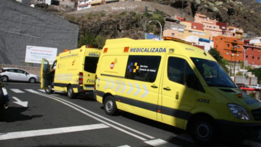 Imagen de archivo de ambulancias del SUC.