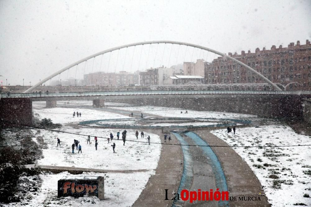 Gran nevada en Lorca