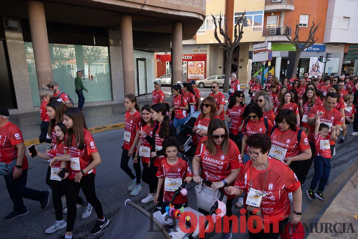 Marcha de la ONG Delwende en Caravaca