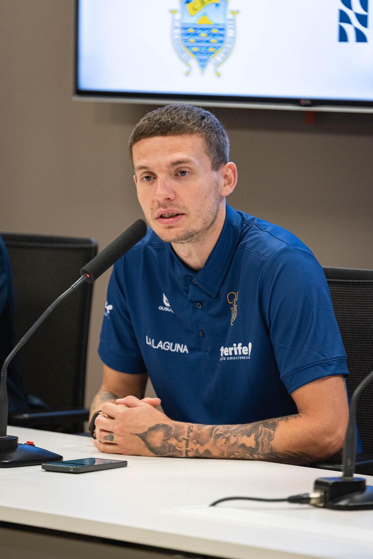 La Laguna Tenerife presenta al jugador Kyle Guy La Laguna Tenerife presenta al jugador Kyle Guy