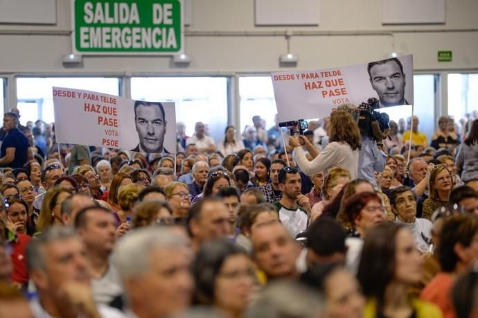 Las Palmas de Gran Canaria. Mitin de Pedro Sánchez  | 14/04/2019 | Fotógrafo: José Carlos Guerra