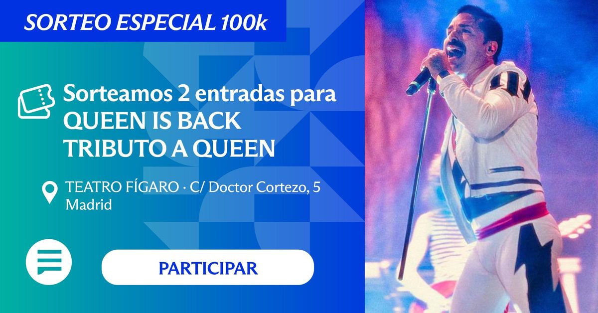 Queen is Back: del 15 al 18 de julio