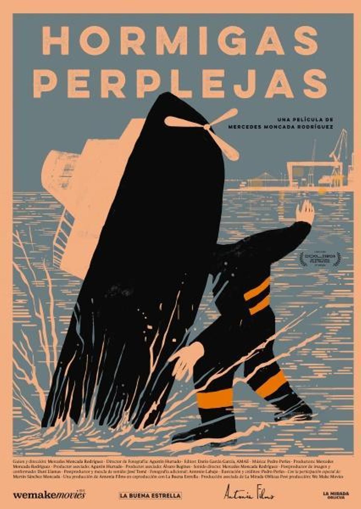 Cartel de 'Hormigas perplejas', de Mercedes Moncada.