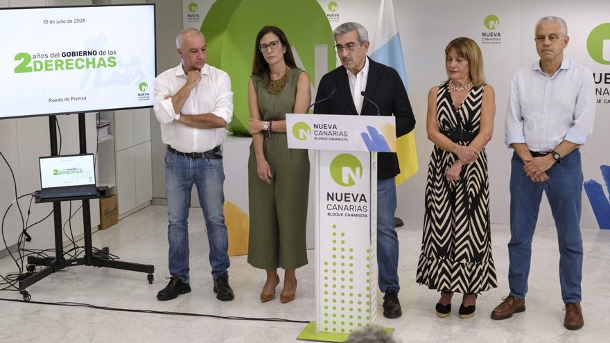 NC recalca que para contener la población en Canarias hay que limitar el turismo de masas