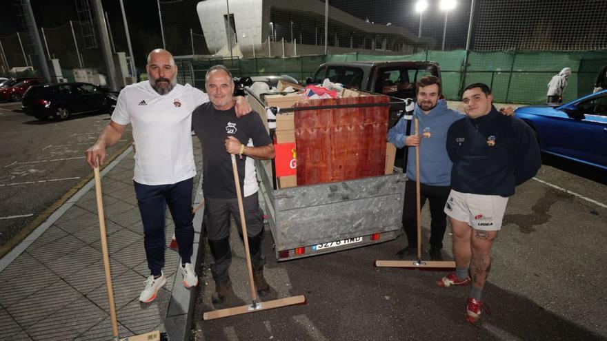 El viaje más solidario de cuatro jugadores del Oviedo Rugby a la zona cero de la dana: &quot;Nos han dicho que está todo destrozado&quot;