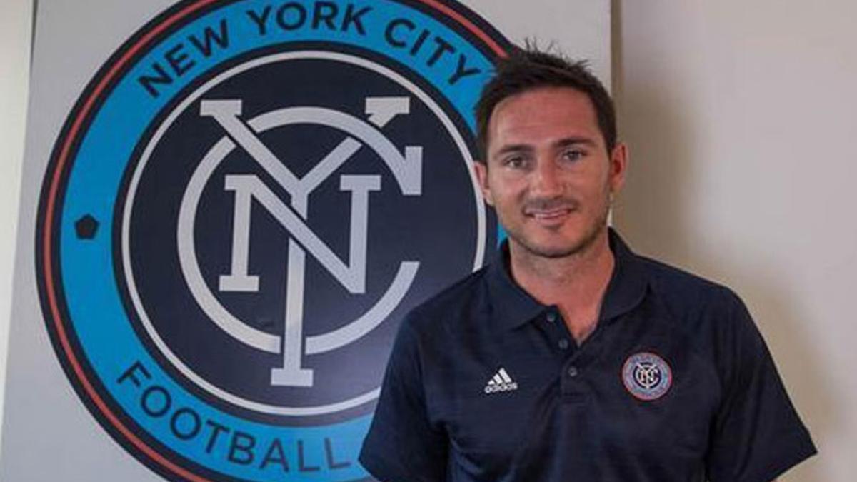 Lampard ya es jugador del New York City
